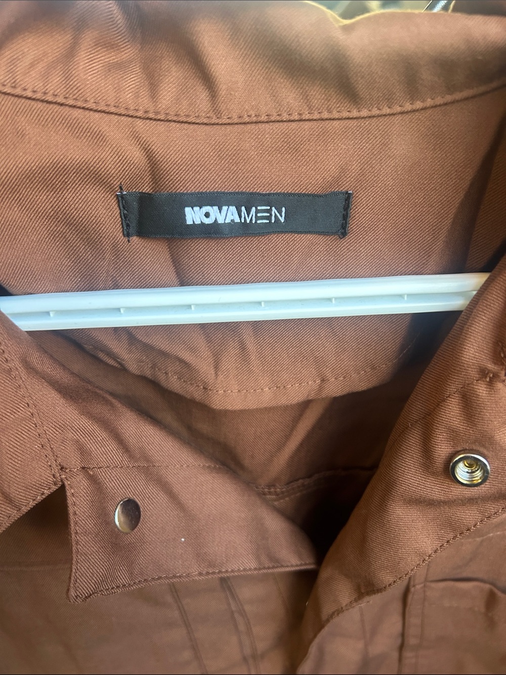 Brown Utility Jacket - Picture 2 of 4